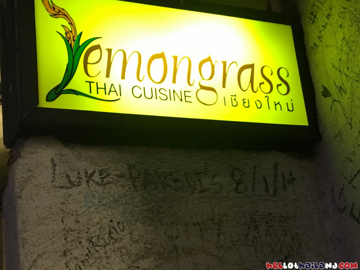 Lemongrass Thai Restaurant Outside Sign