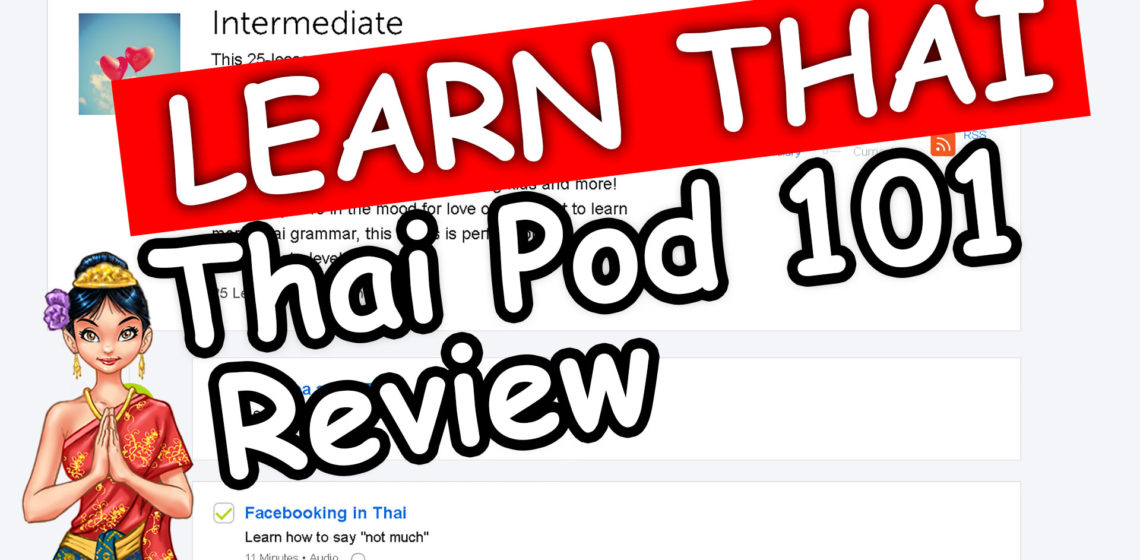 Thai Pod 101 revivew