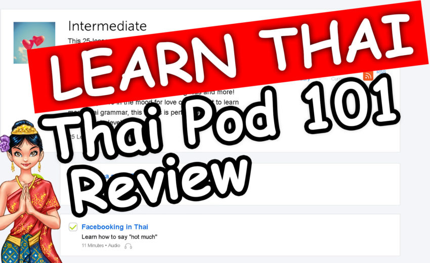 Thai Pod 101 revivew