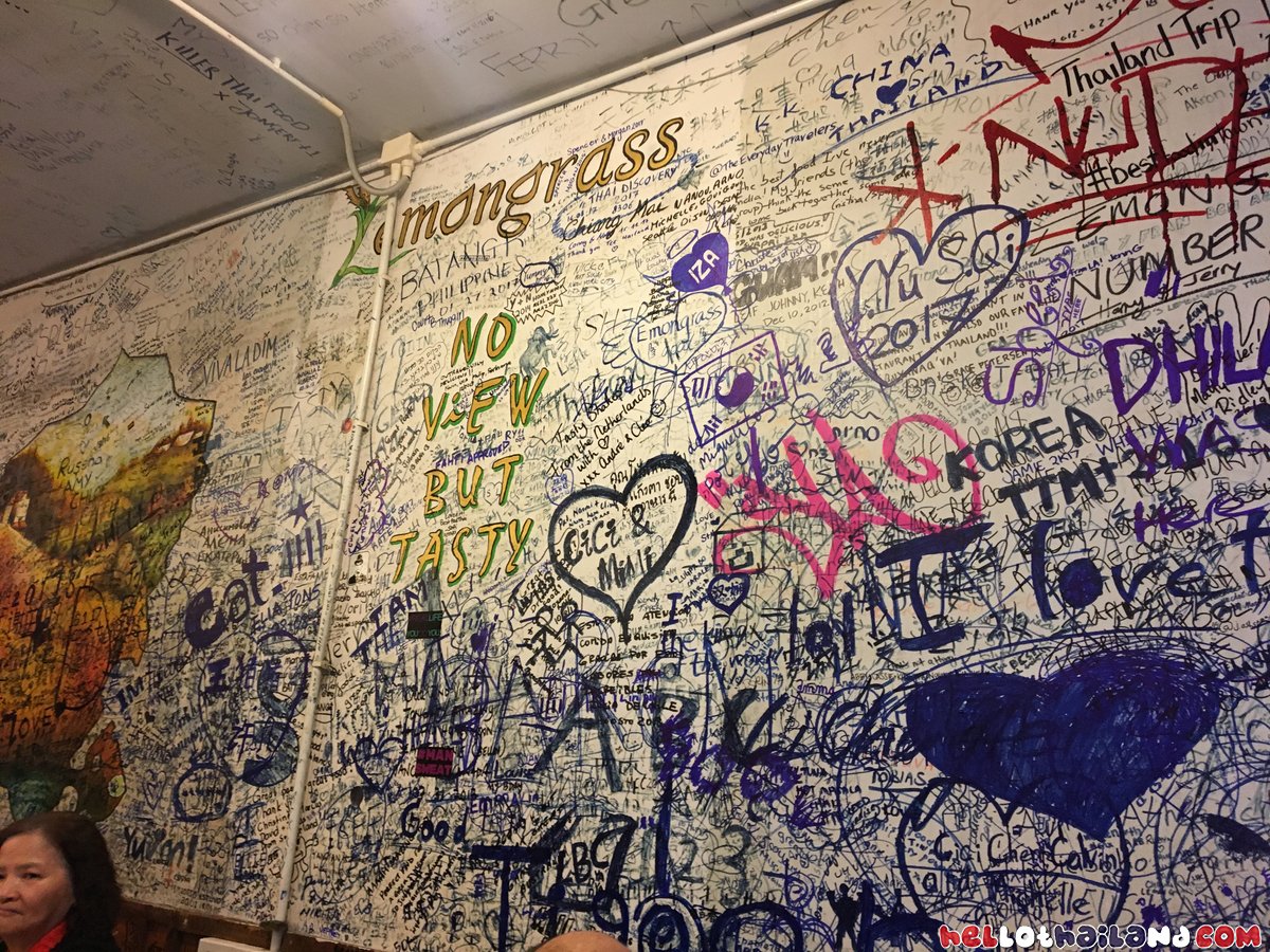 Lemongrass Thai Restaurant Traveler Messages Wall