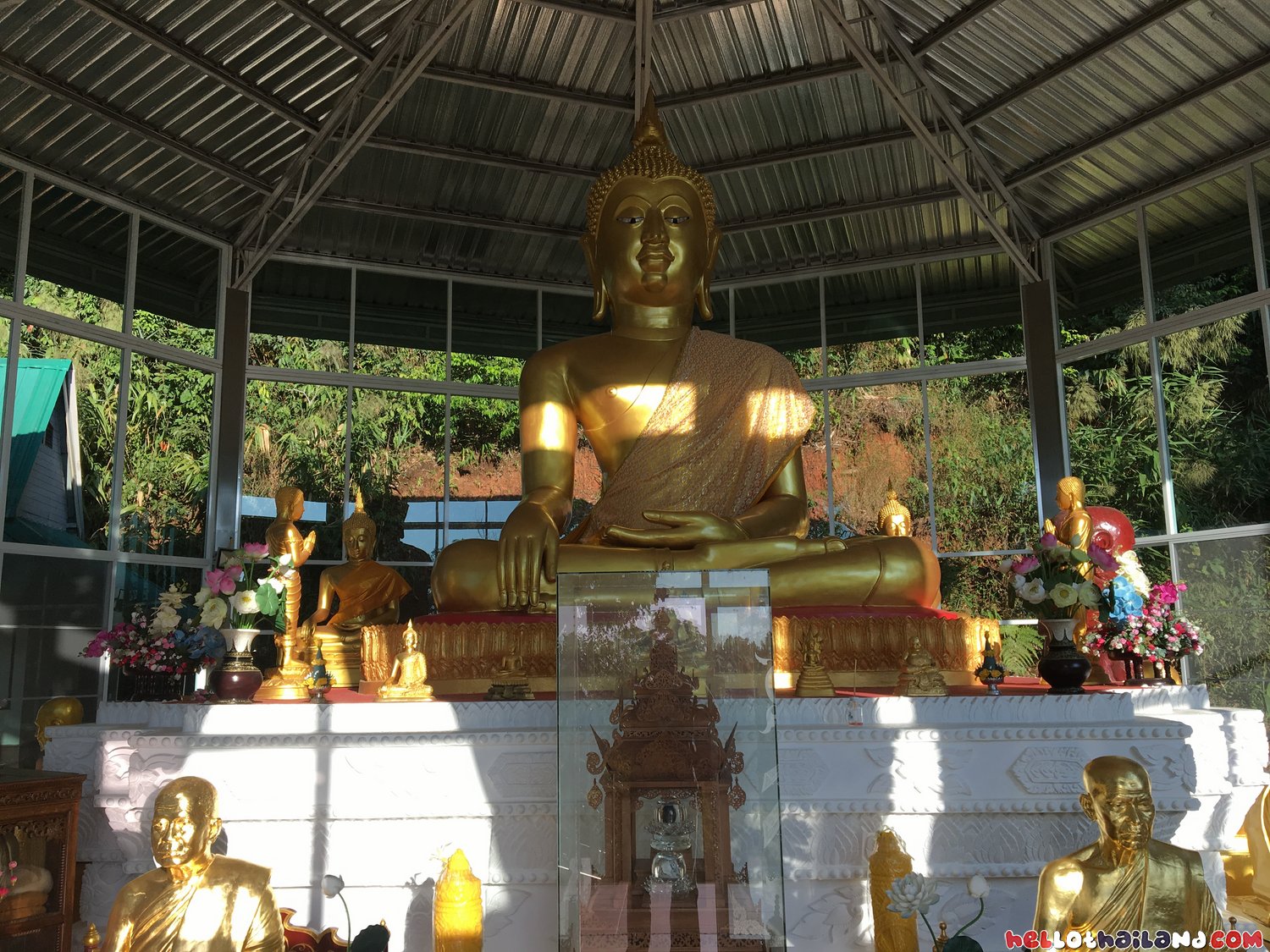amazing Buddha along the way on Doi Suthep