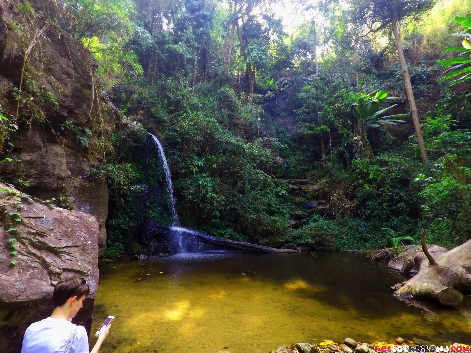 Montha Than Waterfall Doi Suthep Chiang Mai